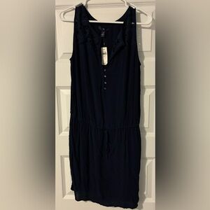 GAP Navy Asymmetrical Dress